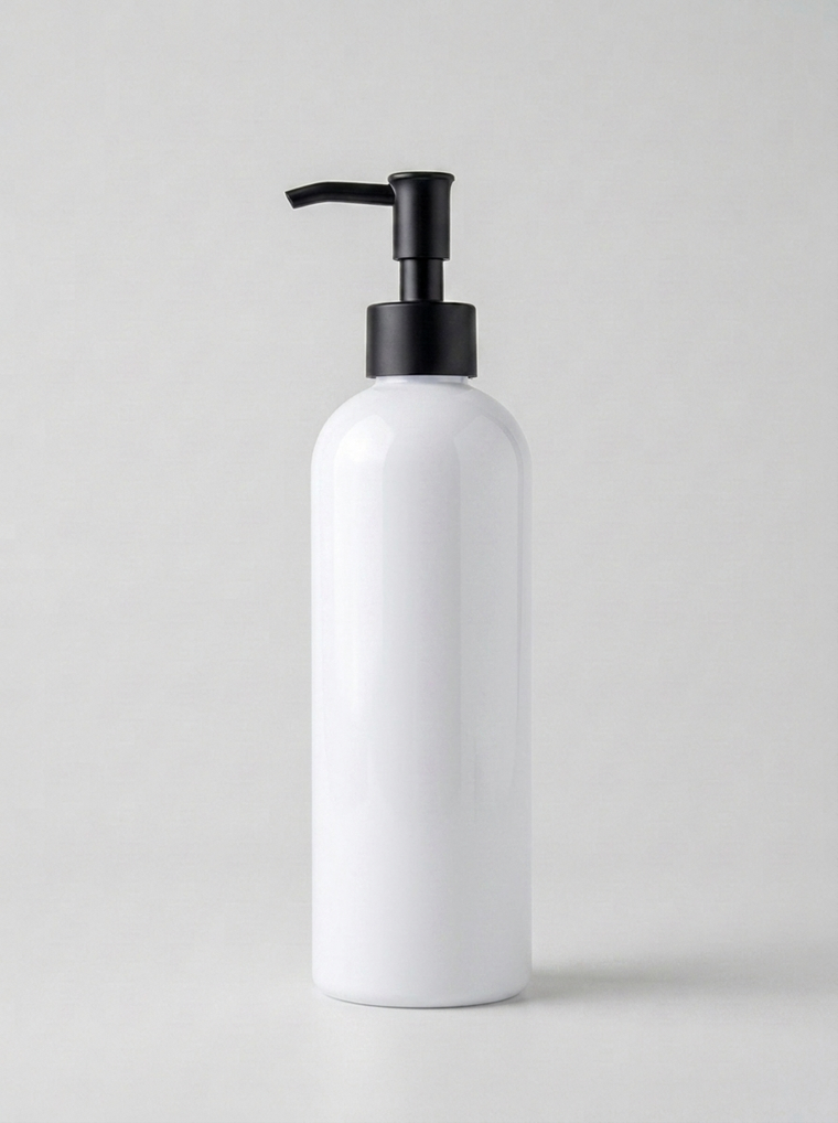 Frasco PET Cilíndrico 200 ml Branco